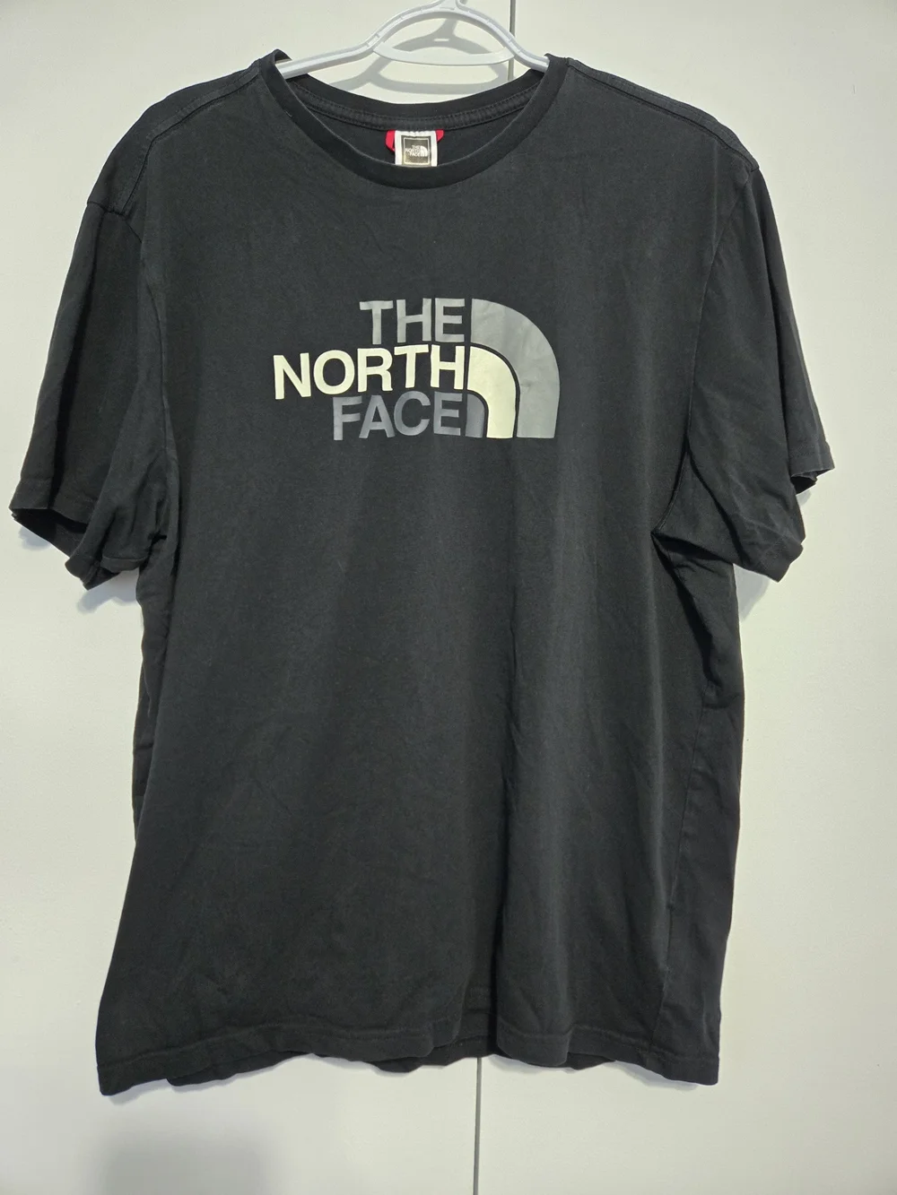 The North Face Logo T Shirt‎ Men's Large Black Graphic Tee Cotton